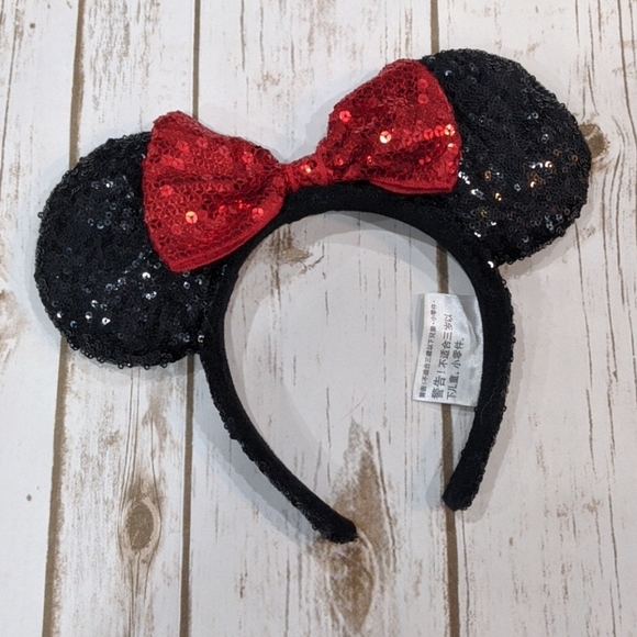 Minnie Mouse sequin headband - Picture 1 of 2